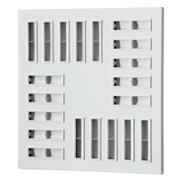 HVAC grilles - Air distribution - Series Vents DVP